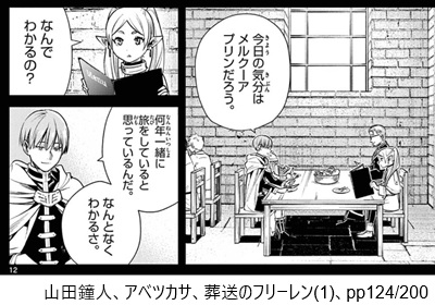 山田鐘人、アベツカサ、葬送のフリーレン(1)、pp124/200