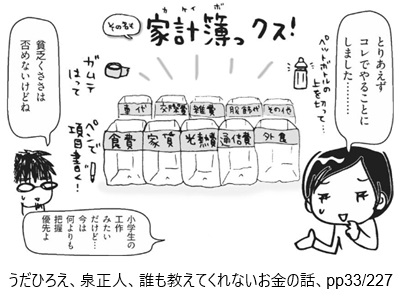 うだひろえ、泉正人、誰も教えてくれないお金の話、pp33/227