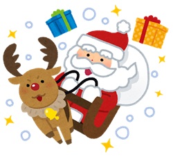 存在していることになっている「サンタクロース」