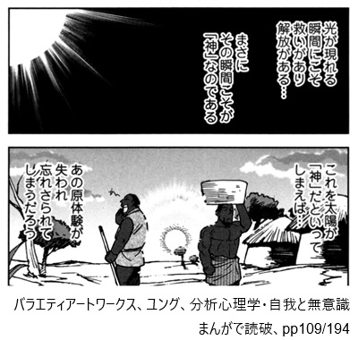 バラエティアートワークス、ユング、分析心理学・自我と無意識　まんがで読破、pp109/194