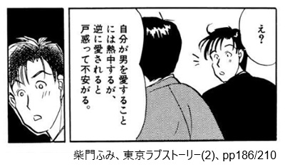 柴門ふみ、東京ラブストーリー(2)、pp186/210
