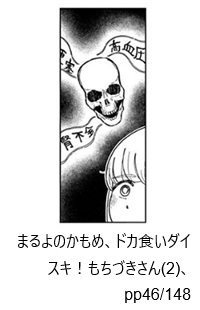 まるよのかもめ、ドカ食いダイスキ！もちづきさん(2)、pp46/148