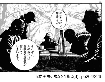 山本英夫、ホムンクルス(6)、pp204/226
